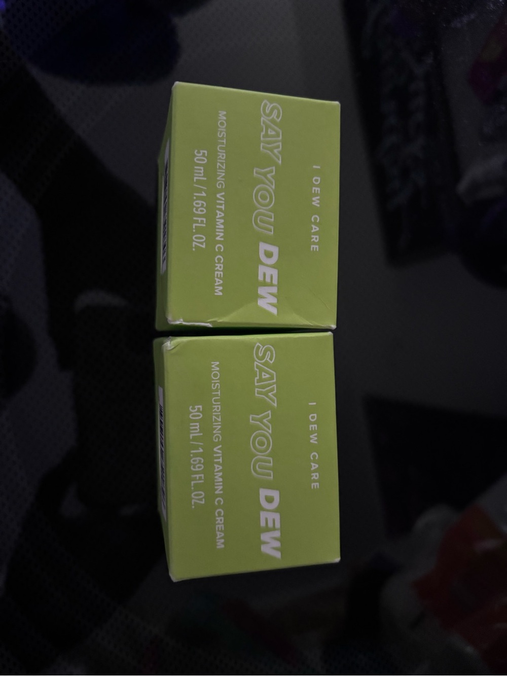 I Dew Care Say You Dew Moisturizing Vitamin C Cream - Green